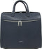 Gigi Fratelli Dames Leren Laptop Trolley 15 inch Romance Business ROM8012 Blauw