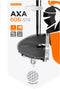 AXA 606 - Fietslamp voorlicht - LED Koplamp - Auto On Fietsverlichting – Steady - Dynamo - 15 Lux - Chrome