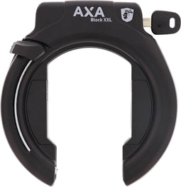 AXA Block XXL retractable - Ringslot voor fietsen met brede banden - Frameslot - Met plug-in mogelijkheid - Zwart