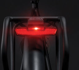 AXA Juno Ebike – 6-12V – Remlicht functie - Fiets Achterlicht - LED Fietsverlichting - 50 mm - Rood