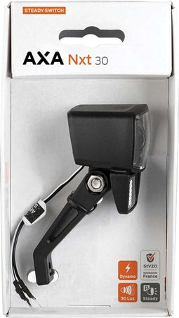 Axa Koplamp NXT-30 Naafdynamo | Aan/uit | 30 Lux