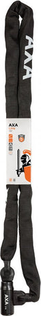 AXA Linq 180 Kettingslot - ART 2 Slot voor Bakfietsen - Extra Dikke Schakels - 180 cm lang – 9,5 mm - Zwart