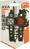 AXA Niteline 44R LED Fietslampjes Voor en Achter - Fietsverlichting USB Oplaadbaar