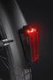 AXA Nyx Battery - Fiets Achterlicht - LED Fietsverlichting op Batterij - Auto Off systeem - Spatbord montage - Rood