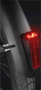 AXA Nyx Ebike – 6-12V – Remlicht functie - Fiets Achterlicht - LED Fietsverlichting - Spatbord montage - Rood