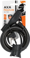 AXA Resolute 10/150 Kabelslot - Slot voor Fietsen - Gebruiksvriendelijk - 150 cm lang - Diameter 10 mm - Zwart