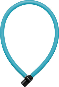 AXA Resolute 6/60 Kabelslot - Slot voor Kinderfietsen - Gebruiksvriendelijk - 60 cm lang - Diameter 6 mm - Licht blauw