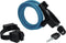 AXA Resolute 8/120 - Kabelslot - Slot voor Fietsen - Gebruiksvriendelijk - 120 cm lang - Diameter 8 mm - Donker blauw