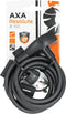 AXA Resolute 8/150 - Kabelslot - Slot voor Fietsen - Gebruiksvriendelijk - 150 cm lang - Diameter 8 mm - Zwart