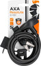 AXA Resolute 8/180 - Kabelslot - Slot voor Fietsen - Gebruiksvriendelijk - 180 cm lang - Diameter 8 mm - Zwart