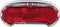 AXA Riff Battery - Fiets Achterlicht - LED Fietsverlichting op Batterij - 50-80 mm - Rood