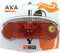 AXA Riff Battery - Fiets Achterlicht - LED Fietsverlichting op Batterij - 50-80 mm - Rood