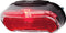 AXA Riff Battery - Fiets Achterlicht - LED Fietsverlichting op Batterij - 50-80 mm - Rood