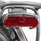 AXA Riff Battery - Fiets Achterlicht - LED Fietsverlichting op Batterij - Auto on/off systeem - 50-80 mm - Rood
