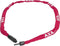 AXA Rigid RCC 120 - Kettingslot - Slot voor Fietsen - Code - 120 cm lang - 3,5 mm - Roze