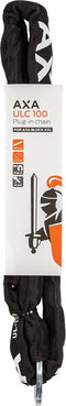 AXA RLC Plus 100 - Insteekketting - Combineren met Ringslot - 100 cm lang - Zwart