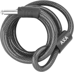 AXA RLD 180/12 - Insteekkabel - Kabelslot - Combineren met Ringslot - 180 cm lang - diameter 12 mm - Zwart