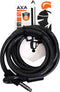 AXA RLD 180/12 - Insteekkabel - Kabelslot - Combineren met Ringslot - 180 cm lang - diameter 12 mm - Zwart