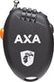 Axa - Roll - Kabelslot - Voor accessoires - 75 cm lang - 3-cijferige code - zwart