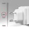 AXAGON ACU-PQ22W wall charger QC3.0/AFC/FCP + PD type-C, 22W, white