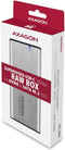 AXAGON EEM2-SG2 M.2 harde schijf-behuizing M.2 2242, M.2 2260, M.2 2280 USB-C USB 3.2 (Gen 2)