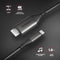 AXAGON RVC-HI2MC USB-C-kabel HDMI / USB-C Aansluitkabel HDMI-A-bus 1.8 m Zwart