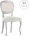 Stoelhoes Eysa BRONX Warm wit 50 x 5 x 50 cm 2 Stuks