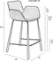 Zuiver Brit Counter Barkruk - Bruin - Leer - Set van 2