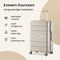 SKYCASES Urban Adventurer - Kofferset - 3-delig - Cijferslot - 232L - Spinner wielen - Reiskoffer