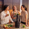 Safecourt Kitchen Slow Juicer - krachtige motor - RVS pre-cutter & cold-press technologie - zwart