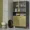 BePureHome Pack Vitrinekast - Metaal - Antique Brass- 190x110x38