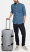 Eastpak Tranverz M - Reiskoffer 67 x 35.5 x 30 cm - TSA-slot - Sunday Grey
