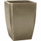 Bloempot Ecolux Ø 47 cm Grijs Plastic Vierkant