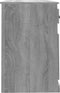 vidaXL - Bureau - met - lade - 115x50x75 - cm - bewerkt - hout - grijs - sonoma - eiken