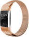 iMoshion Bandje Geschikt voor Fitbit Charge 2 Maat S - iMoshion Milanees magnetische band - Rosé Goud