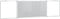 Whiteboard magnetisch inklapbaar 160x40x1,7 cm aluminium