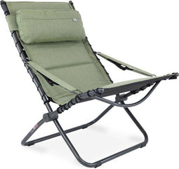 Crespo AP/262 - Loungestoel - 3 posities verstelbaar - Tex-Comfort - Groen
