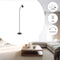 EGLO Carlo - Vloerlamp - E14 - 170 cm - Kantelbaar - Zwart