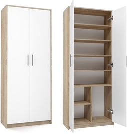 Oliv 2D Boekenkast WIT SONOMA