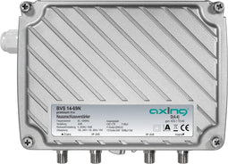 Axing BVS 14-69N CATV Huisaansluitversterker - 40 dB Versterking, Vodafone-goedgekeurd