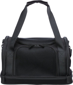 Trixie Vliegtuigtas Fly Zwart - 45X28X25 CM