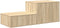 vidaXL - Opbergkast - Sonoma - Eik - 108x41x40 - cm - van - Houtcomposiet