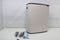 Brabantia Bo Touch Bin Hi Prullenbak - 2 x 30 liter - Afvalscheiding - Soft Beige (2 stuks)