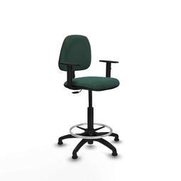 Piqueras y Crespo B1D01RT - Bureaustoel - Hoogteverstelbaar met armleuning - Groen