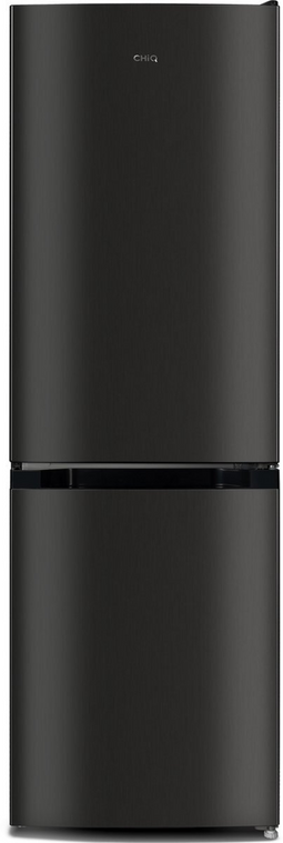CHiQ FBM157L42 - Koel-vriescombinatie - 157 Liter - Low Frost - Hoogte 144 cm - Dark Stainless Steel