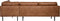 BePureHome Rodeo Hoekbank Rechts - Recycle Leer - Cognac - 85x266x86