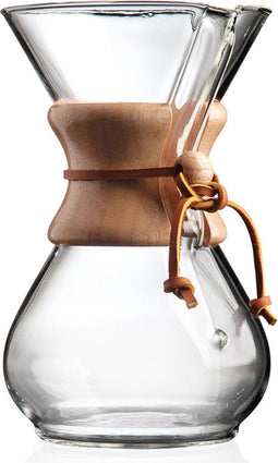 Chemex Classic - Coffeemaker - 6-Kops - Aluminium Glas