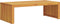 vidaXL - Tuin - Koffietafel - 110x55x35 - cm - Massief - Acaciahout