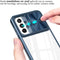 iMoshion Hoesje Geschikt voor Samsung Galaxy A23 (5G) Hoesje - iMoshion Camslider Backcover - Donkerblauw