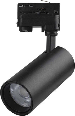 V-TAC VT-47030-W LED Tracklights - COB Tracklights - IP20 - Zwart - 30 Watt - 2900 Lumen - 3IN1